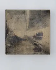 Ansicht der Ausstellung Strukturen des Fließens